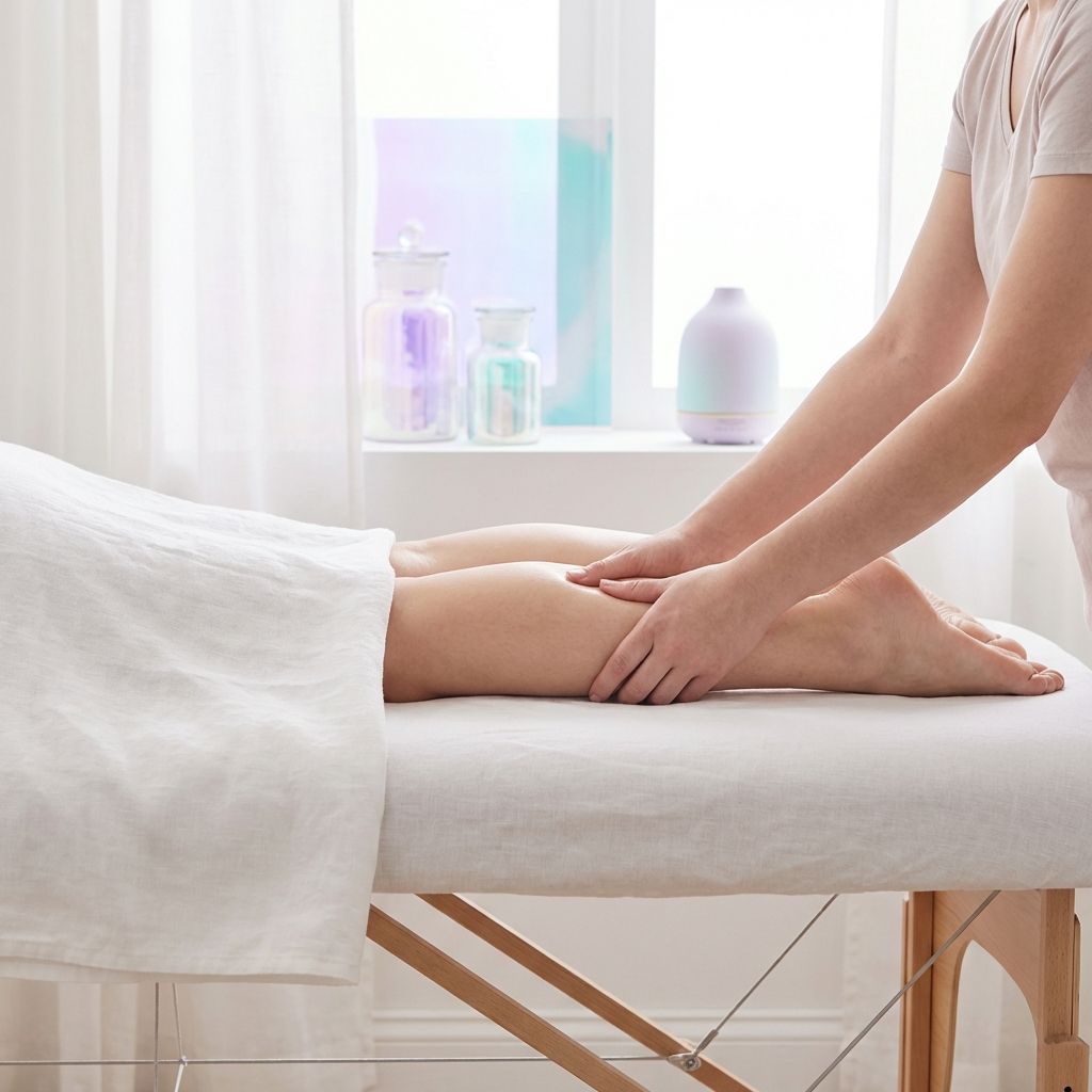 Diagrama del sistema circulatorio en las piernas mostrando el retorno venoso