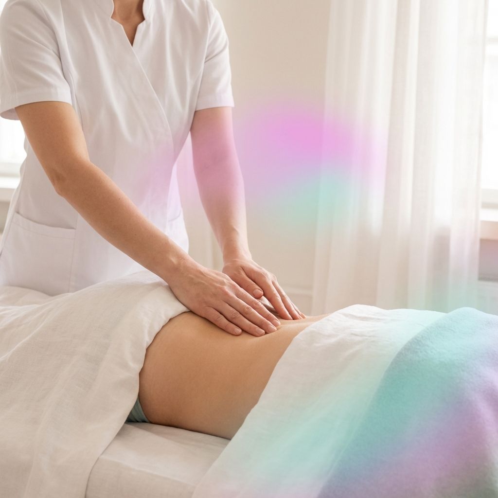 Terapeuta realizando una movilización articular manual a un cliente