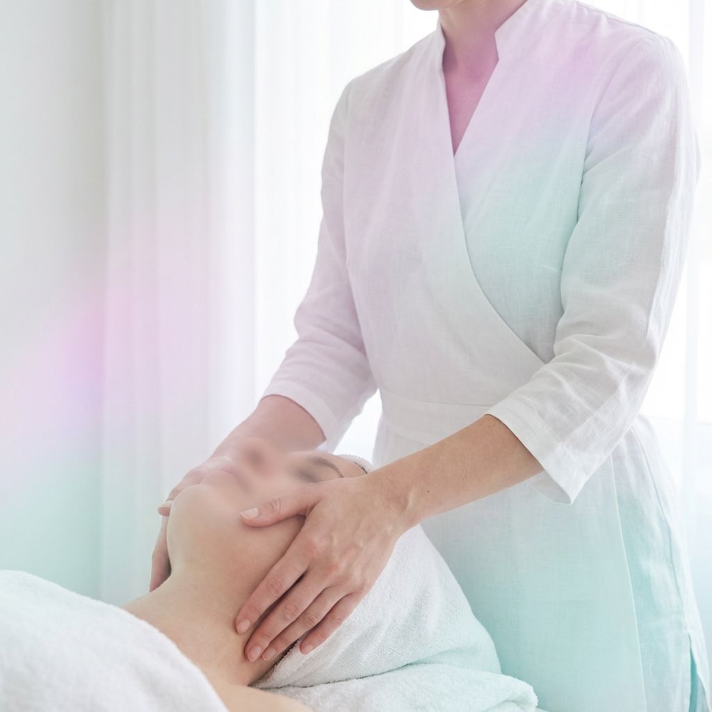 Terapeuta realizando un masaje terapéutico en la espalda para aliviar dolor y tensión