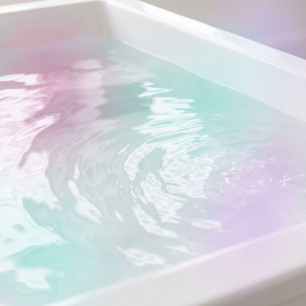 Vaso de agua pura, simbolizando la hidratación y salud renal